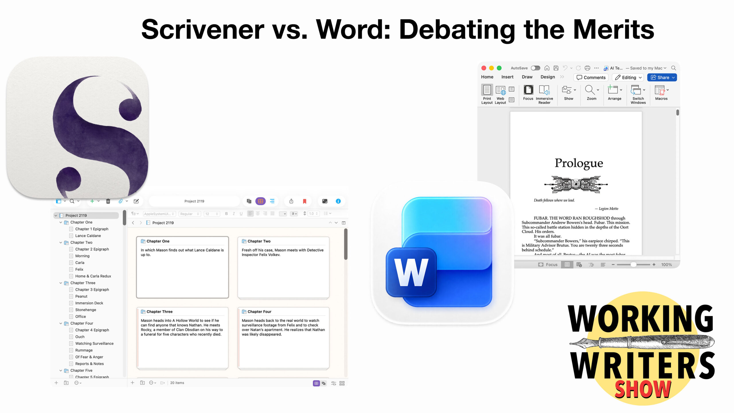 Scrivener vs. Word: Debating the Merits